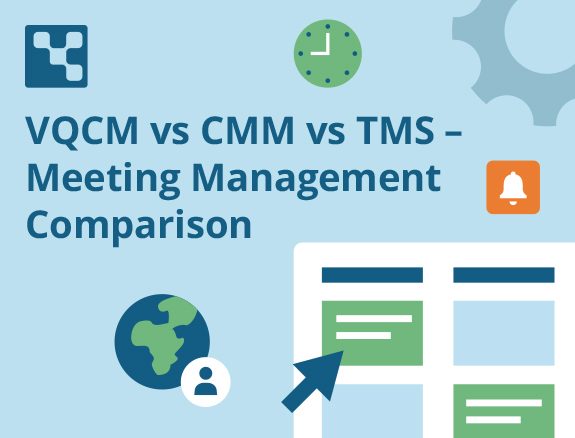 VQCM vs CMM vs TMS – Meeting Management Comparison